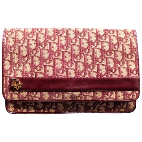 dior clutch make up bag|christian dior vintage clutch bag.